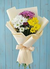 Букет цветов из:  Хризантемы в Бохане