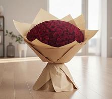 Букет 101 Красная роза в Бохане