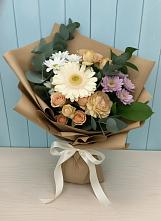 Букет цветов из:  Герберы и Хризантемы в Бохане