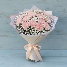 Букет цветов из:  Гвоздики в Бохане