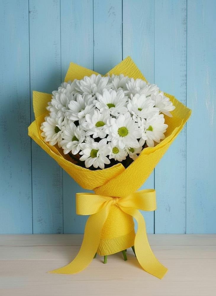 Букет цветов из: Хризантемы в Бохане