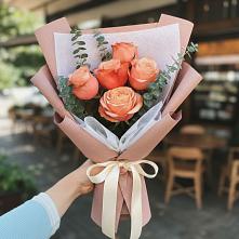 Букет цветов из:  Розы #REPLACE_PRED# Бохане