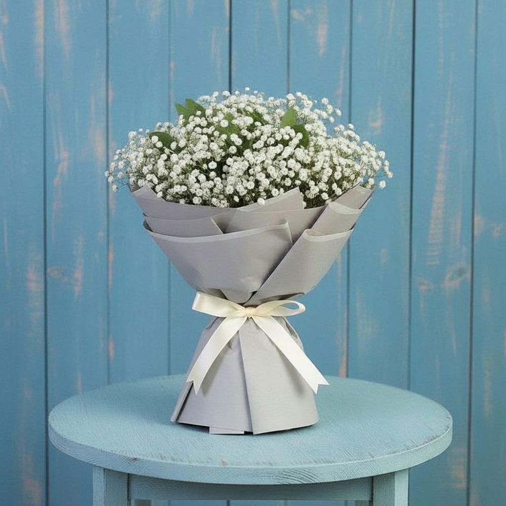 Букет цветов из: Гипсофила в Бохане