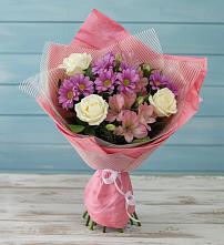 Букет цветов из:  Герберы в Бохане
