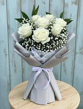 Букет цветов из:  Розы в Бохане