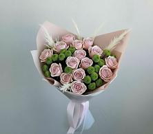 Букет цветов из:  Розы и Хризантемы в Бохане