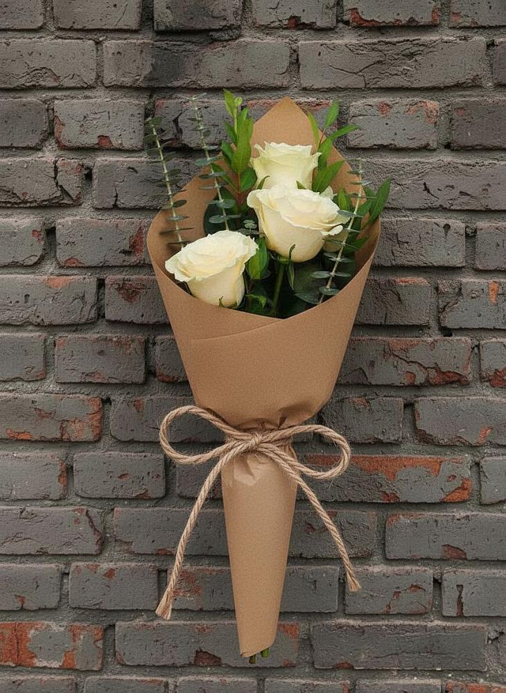 Букет цветов из: Розы в Бохане