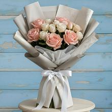 Букет цветов из:  Розы #REPLACE_PRED# Бохане