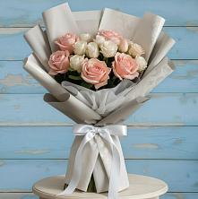 Букет цветов из:  Розы в Бохане