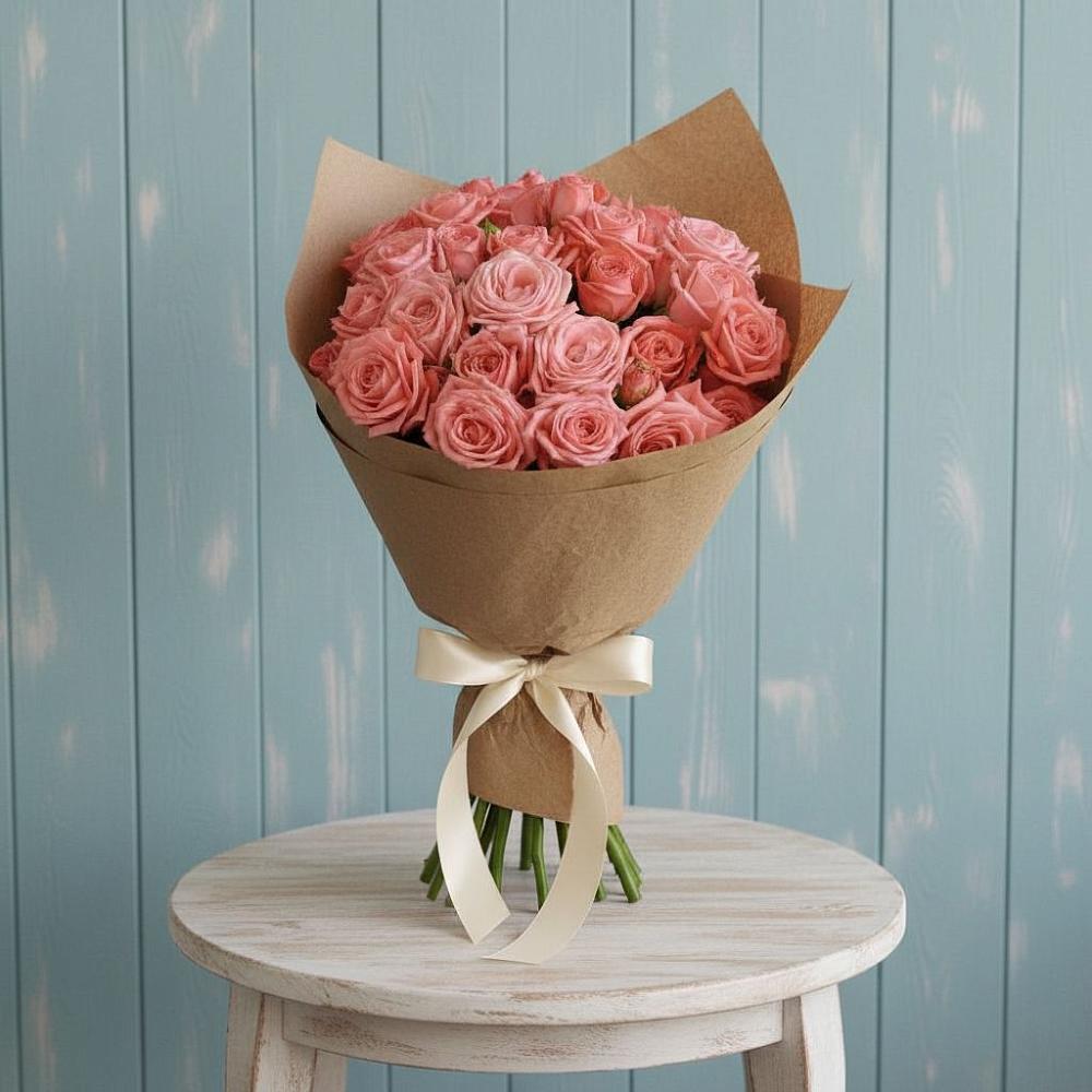 Букет цветов из: Розы в Бохане