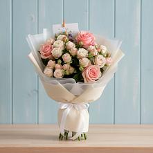 Букет цветов из:  Розы #REPLACE_PRED# Бохане