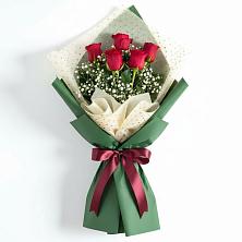 Букет цветов из:  Розы в Бохане