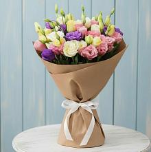 Букет цветов из:  Лизиантусы в Бохане