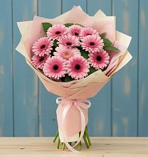 Букет цветов из:  Герберы #REPLACE_PRED# Бохане